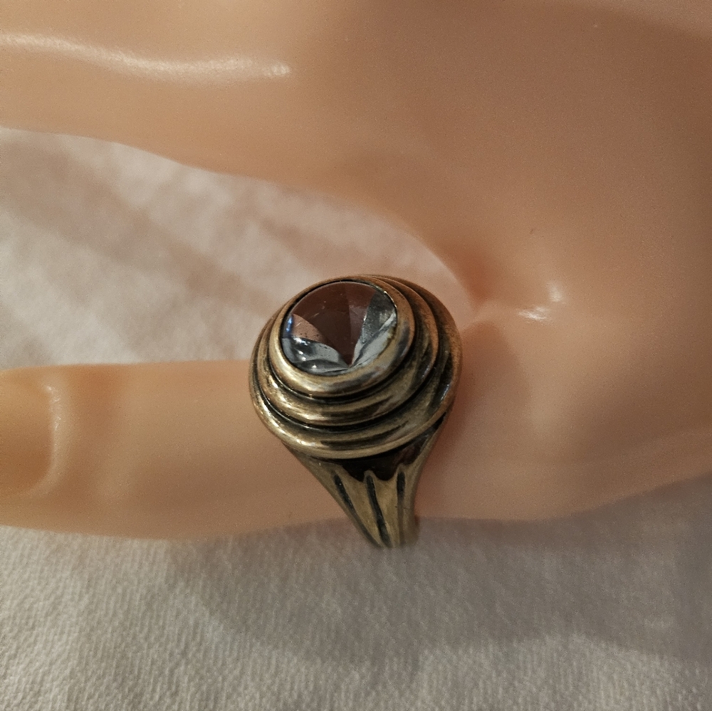 Green Amethyst In Copper setting - Picture 7 of 9